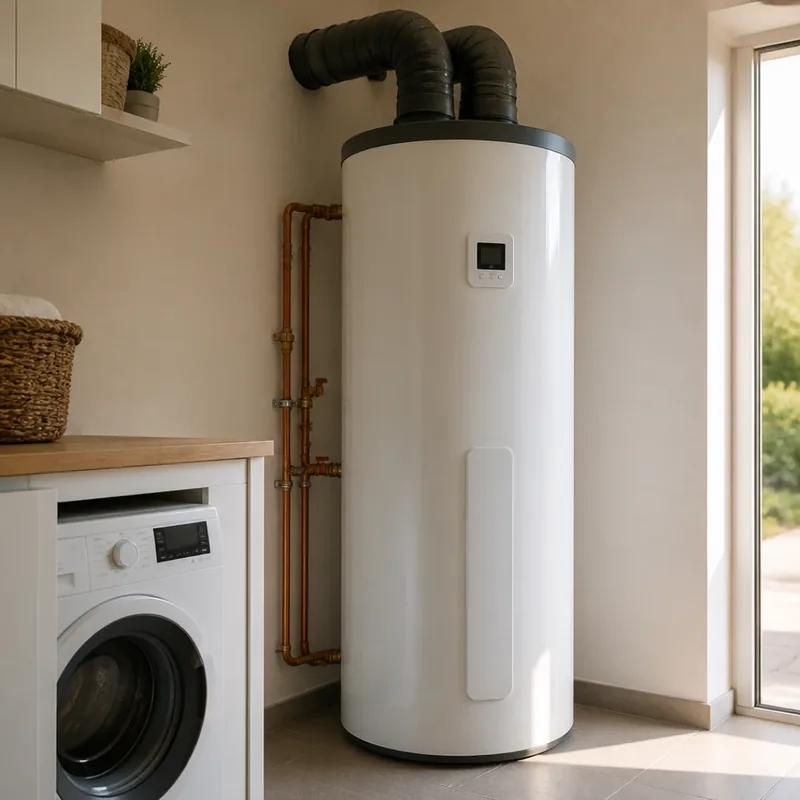 Ballon thermodynamique et chauffe-eau solaire installés par ASD Energie pour une eau chaude économique